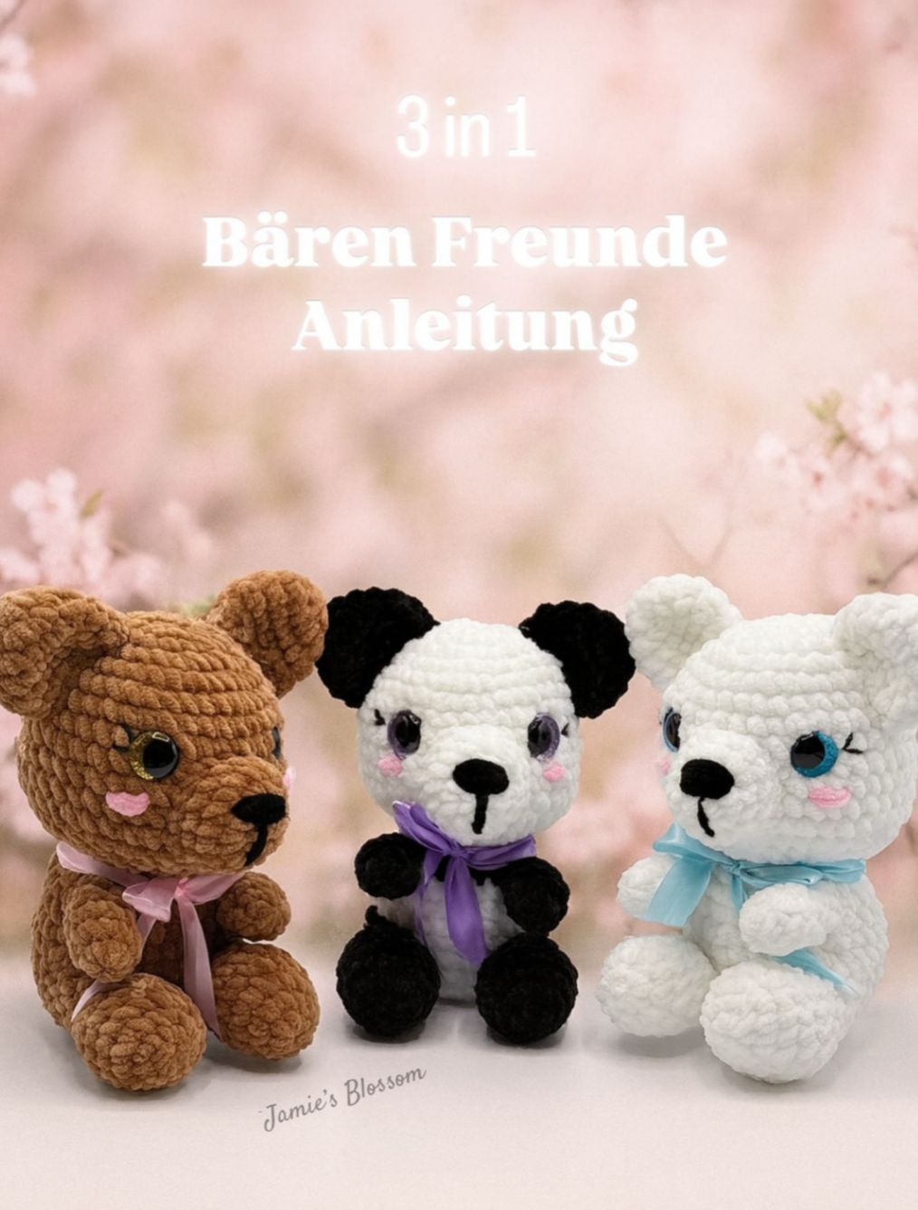 3 in 1 Bären Freunde