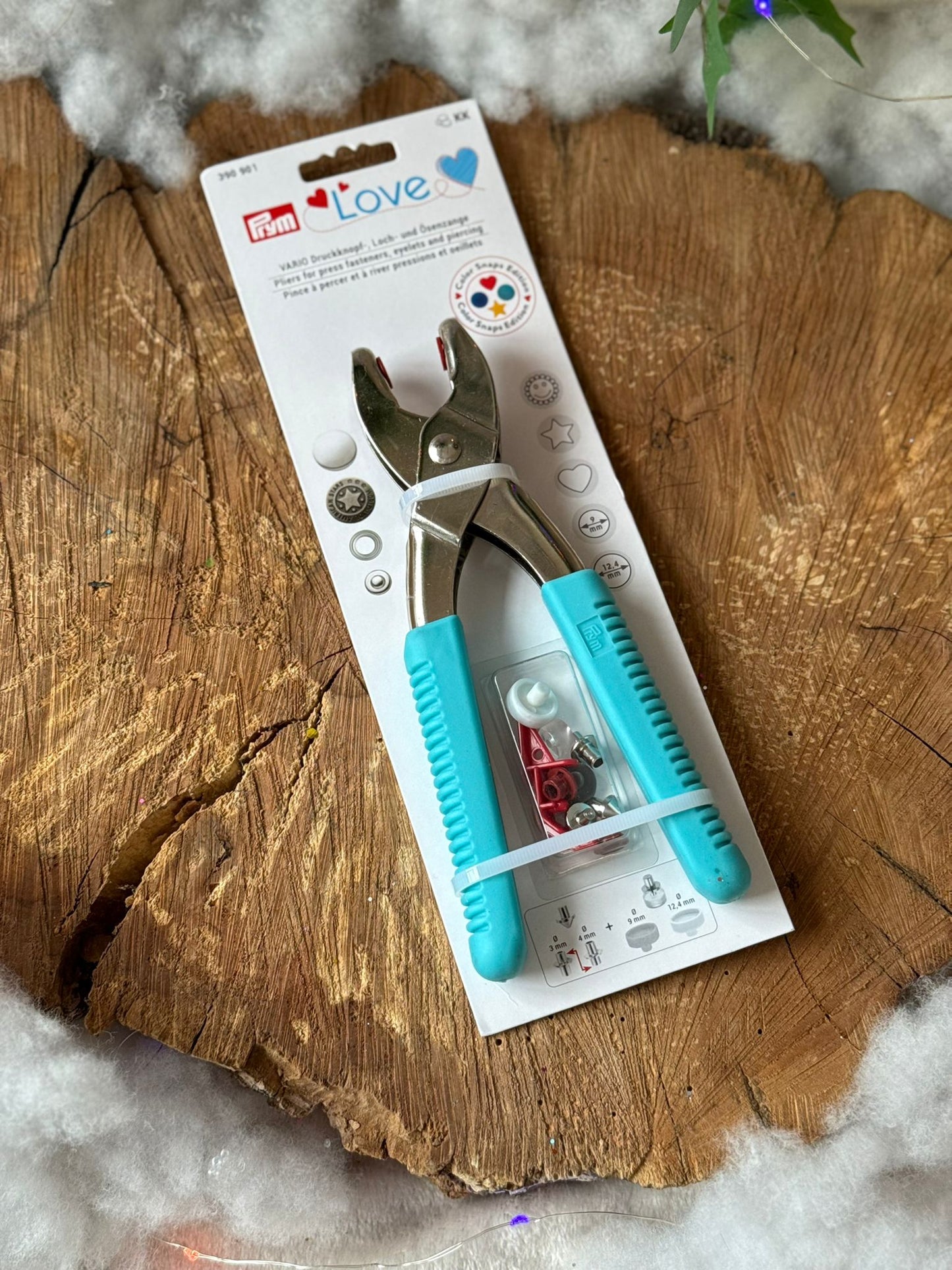 Blaue Sicherheitsaugen Zange