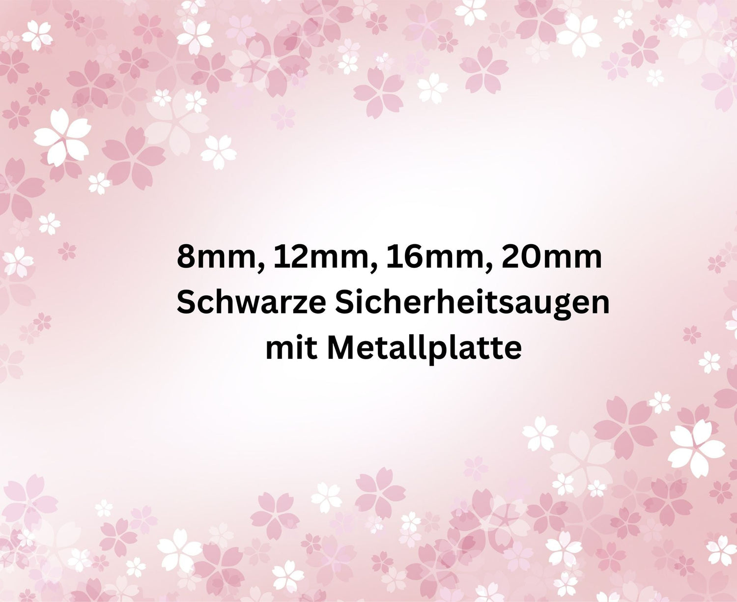 schwarz mit Metallplatte