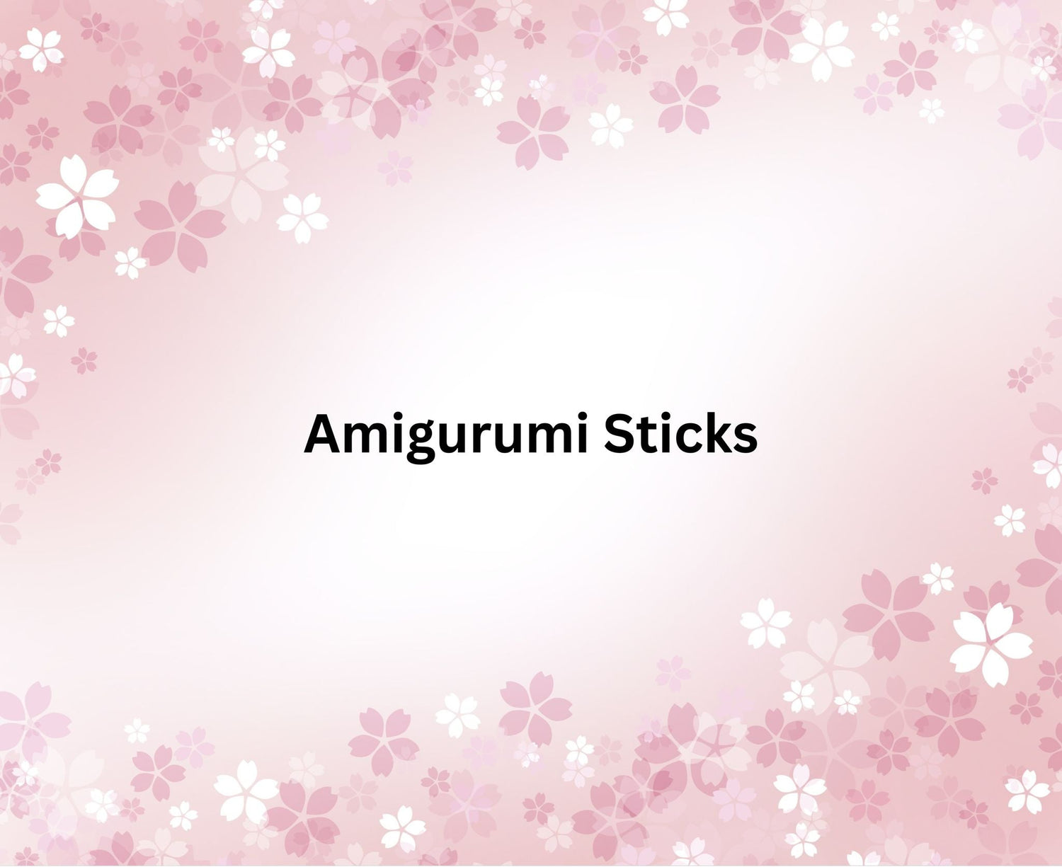 Amigurumi-Sticks