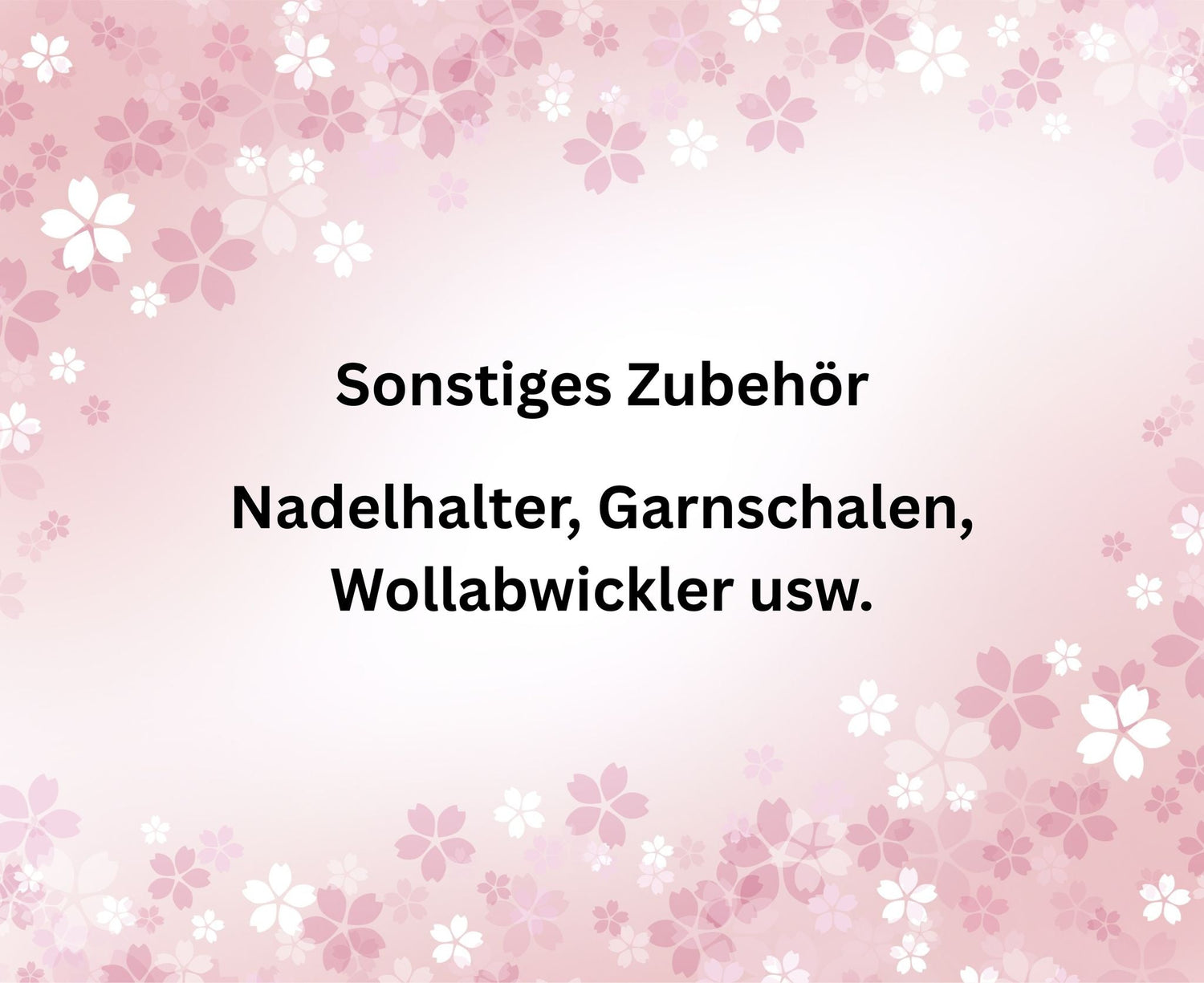 Sonstiges Zubehör