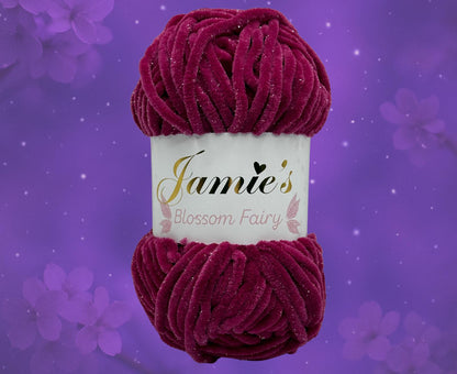 Jamie‘s Blossom Fairy - Glitzer Chenille Wolle