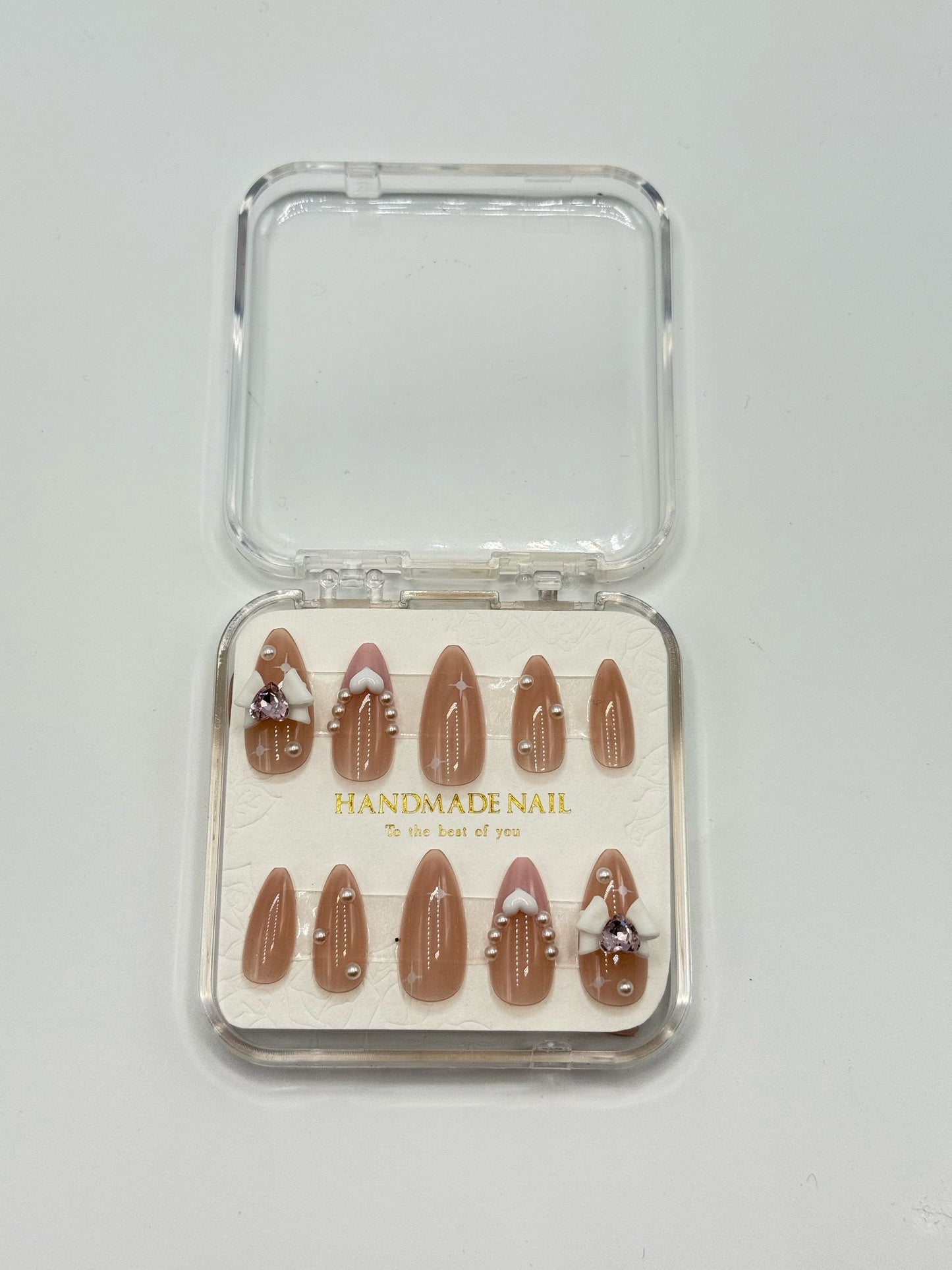 Sky press on Nails