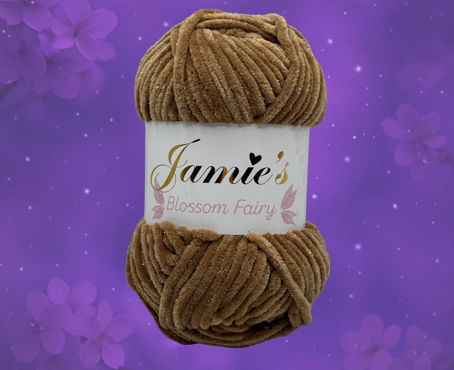 Jamie‘s Blossom Fairy - Glitzer Chenille Wolle