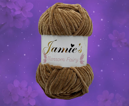 Jamie‘s Blossom Fairy - Glitzer Chenille Wolle