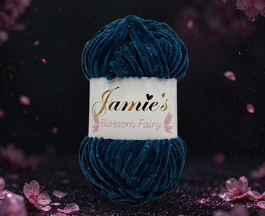 Jamie‘s Blossom Fairy - Glitzer Chenille Wolle