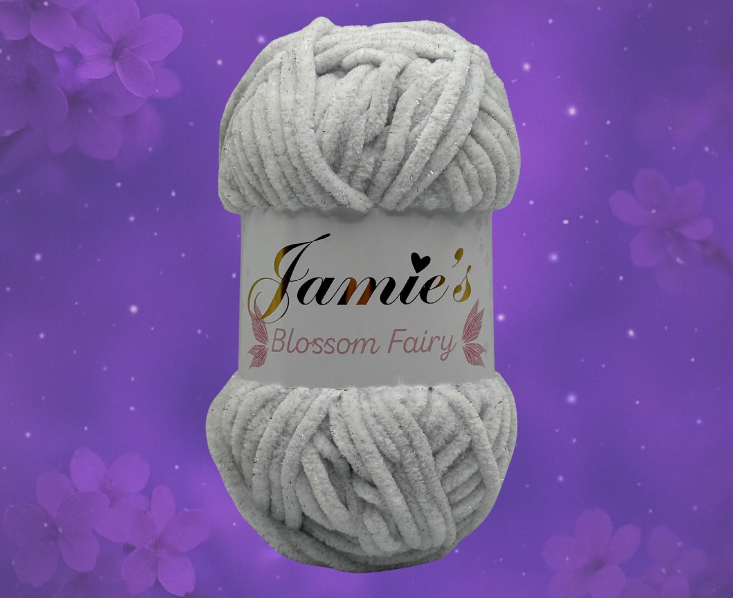 Jamie‘s Blossom Fairy - Glitzer Chenille Wolle