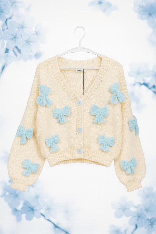 Blaue Schleifen Jacke