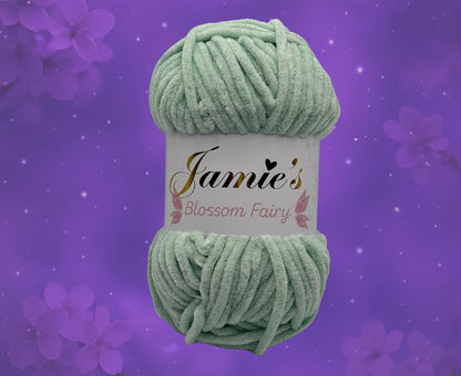 Jamie‘s Blossom Fairy - Glitzer Chenille Wolle