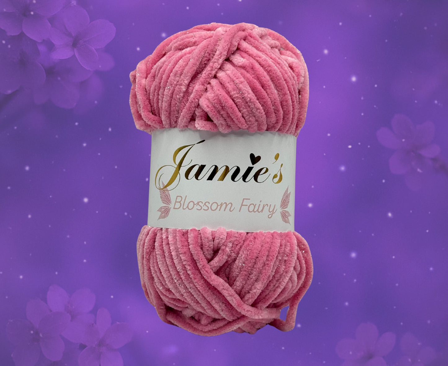 Jamie‘s Blossom Fairy - Glitzer Chenille Wolle