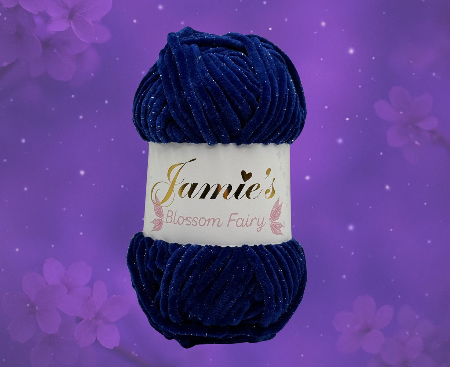 Jamie‘s Blossom Fairy - Glitzer Chenille Wolle