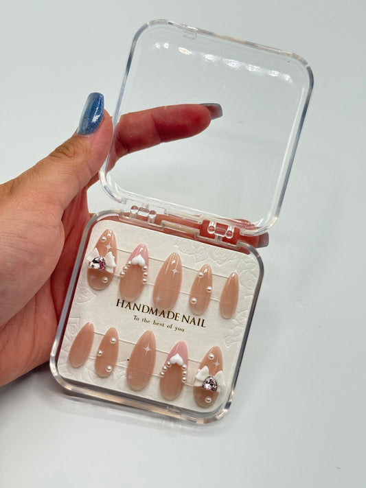 Sky press on Nails
