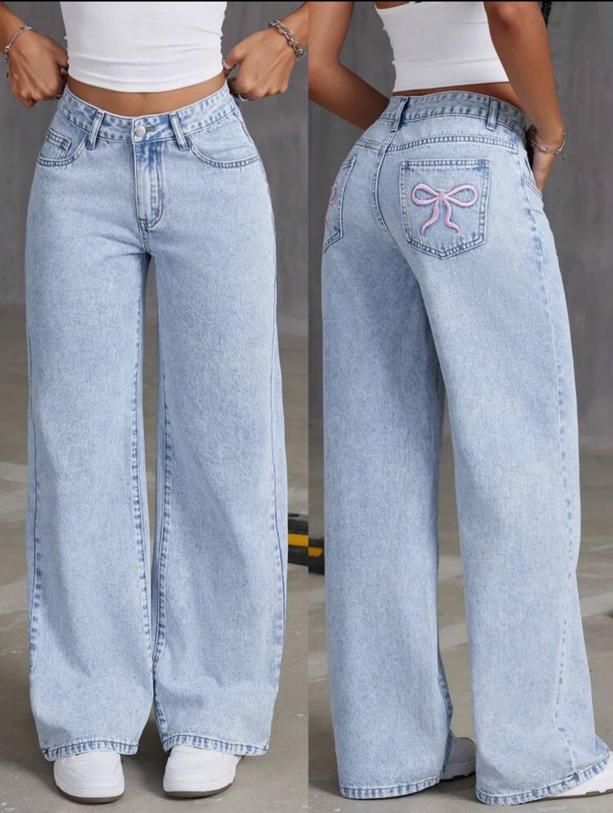 Schleifen Jeans