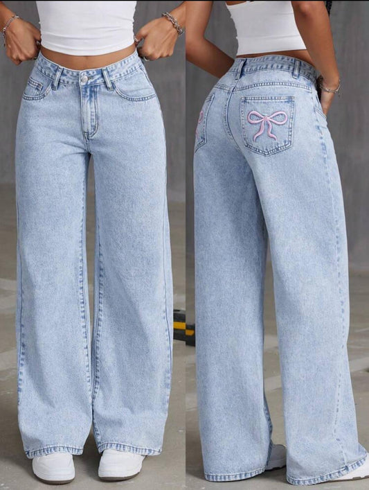 Schleifen Jeans