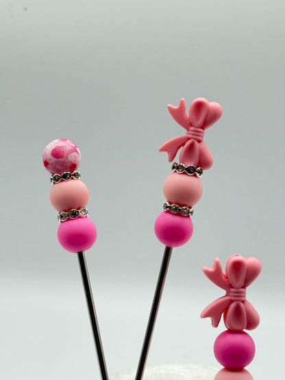 Rosa schleifen Set mit 3,0mm Nadel