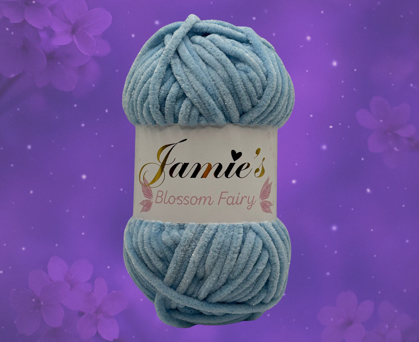 Jamie‘s Blossom Fairy - Glitzer Chenille Wolle