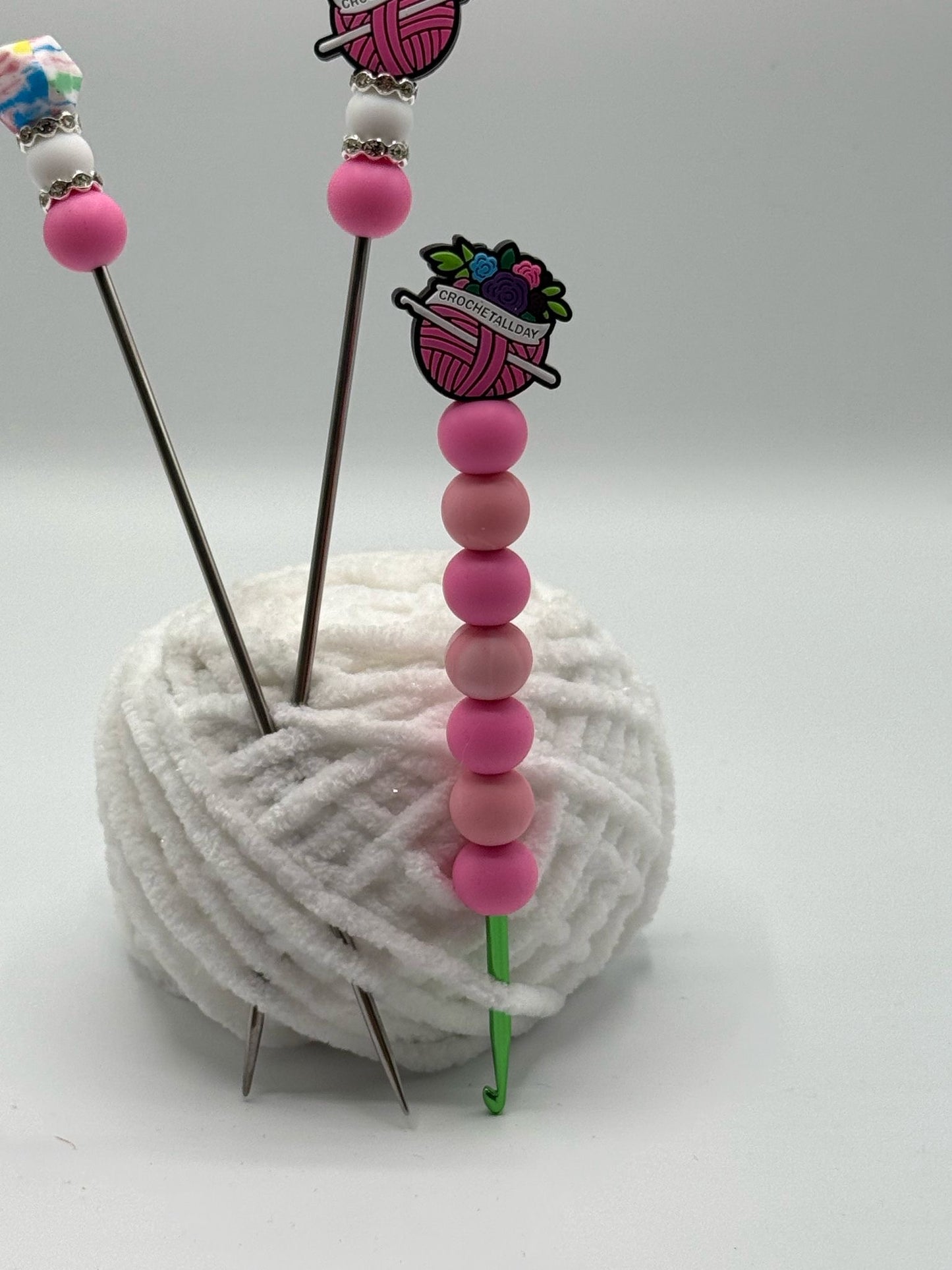 Crochet Set mit 4,0mm Nadel