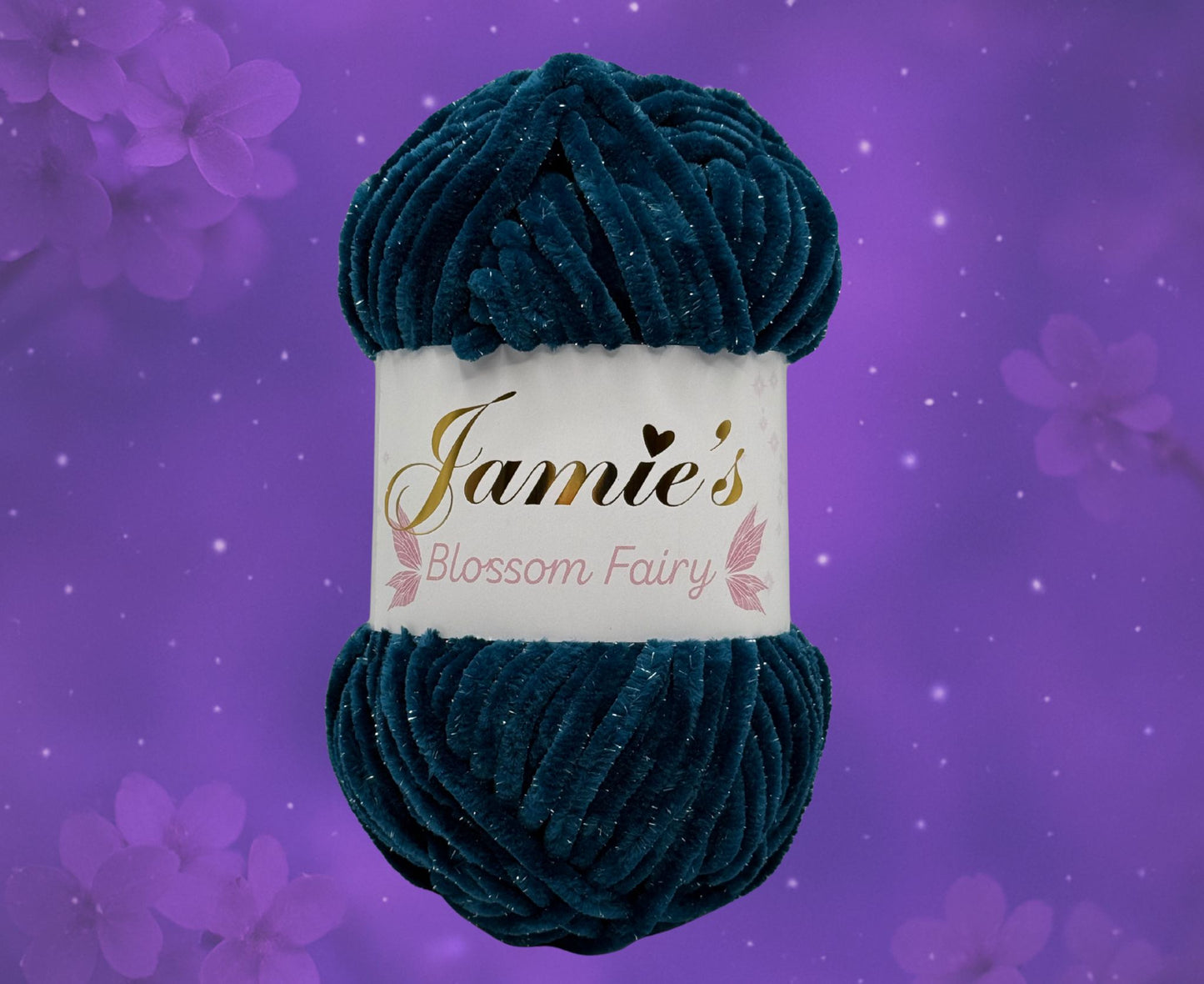 Jamie‘s Blossom Fairy - Glitzer Chenille Wolle