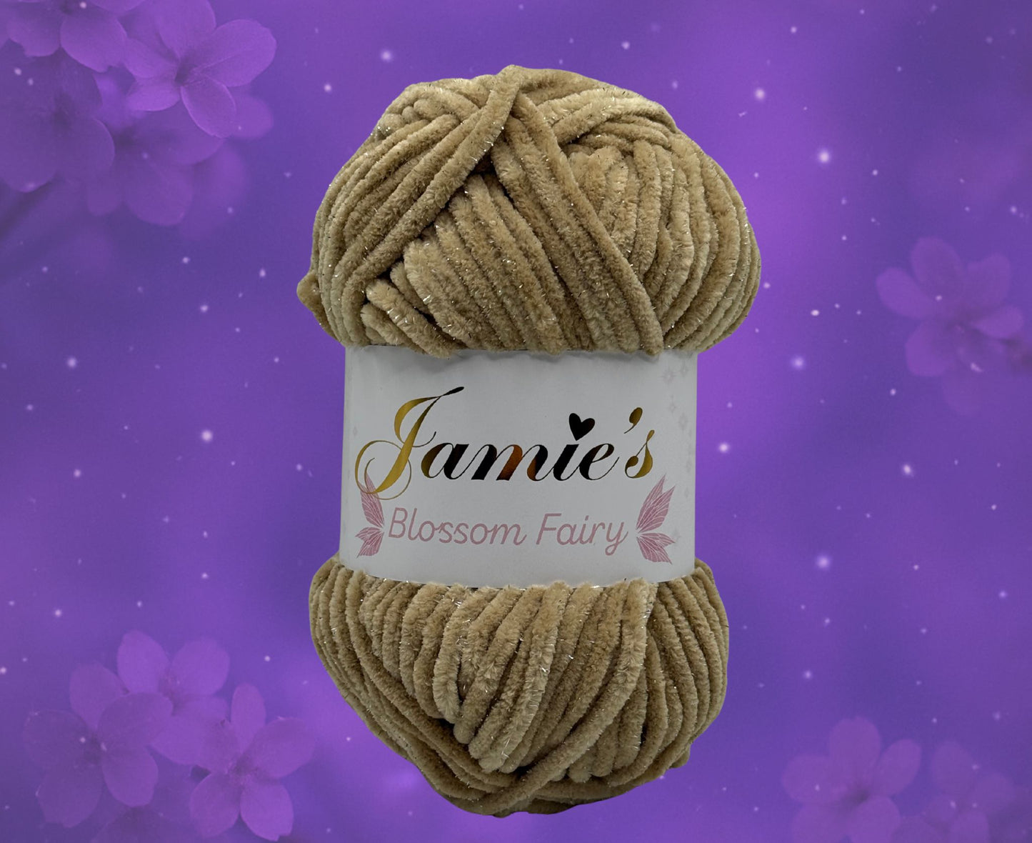 Jamie‘s Blossom Fairy - Glitzer Chenille Wolle