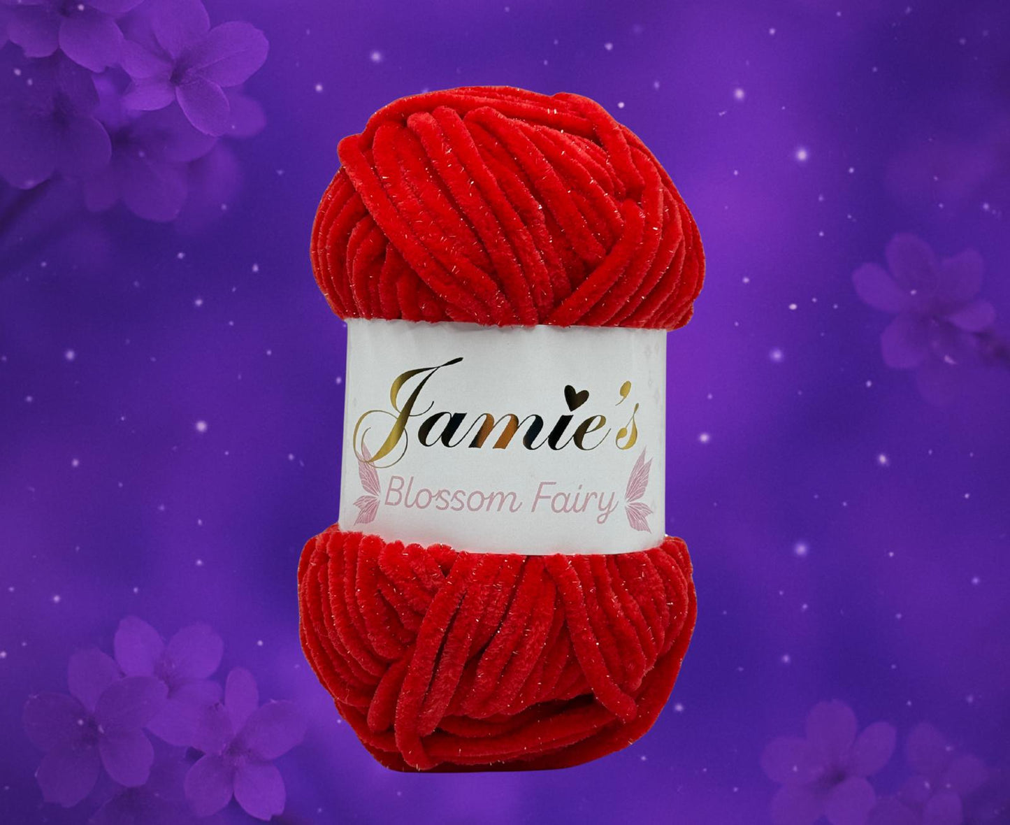 Jamie‘s Blossom Fairy - Glitzer Chenille Wolle