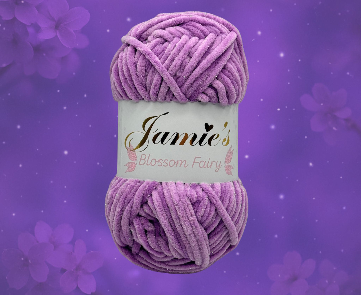 Jamie‘s Blossom Fairy - Glitzer Chenille Wolle