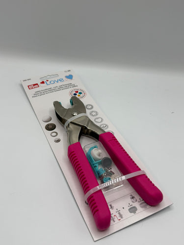 Pinke Sicherheitsaugen/ Nase Zange
