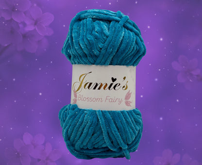Jamie‘s Blossom Fairy - Glitzer Chenille Wolle
