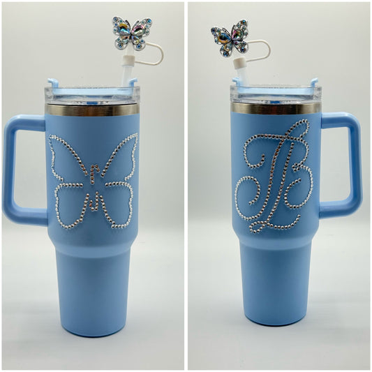 Baby Blue Crystal Cup