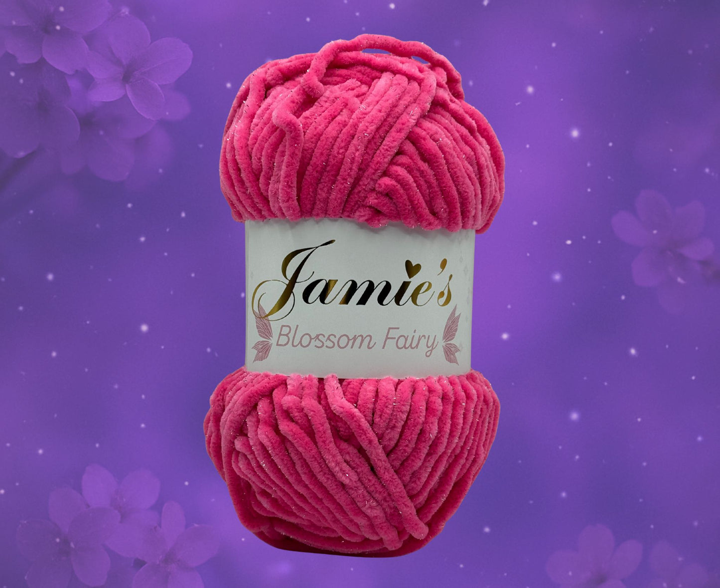 Jamie‘s Blossom Fairy - Glitzer Chenille Wolle