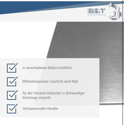 Metallplatte für den Fall-& Schlagtest