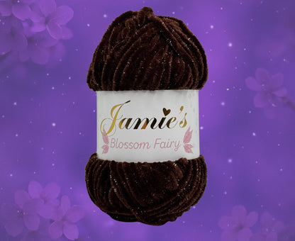 Jamie‘s Blossom Fairy - Glitzer Chenille Wolle