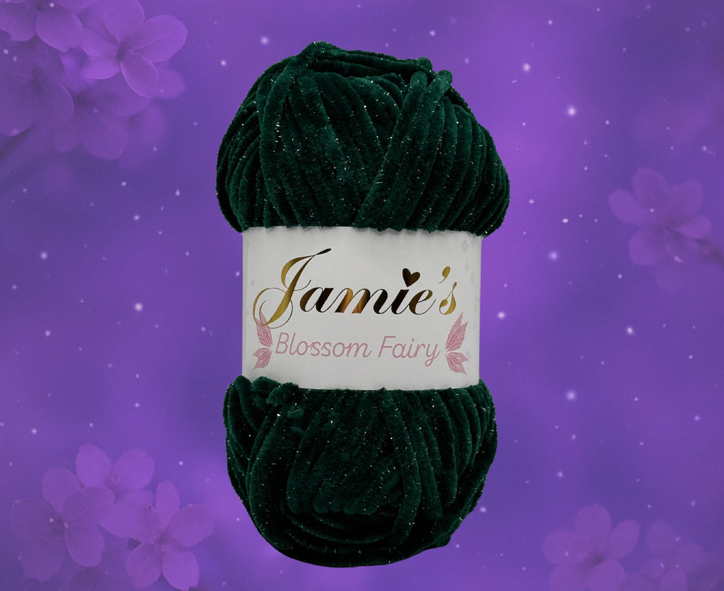 Jamie‘s Blossom Fairy - Glitzer Chenille Wolle