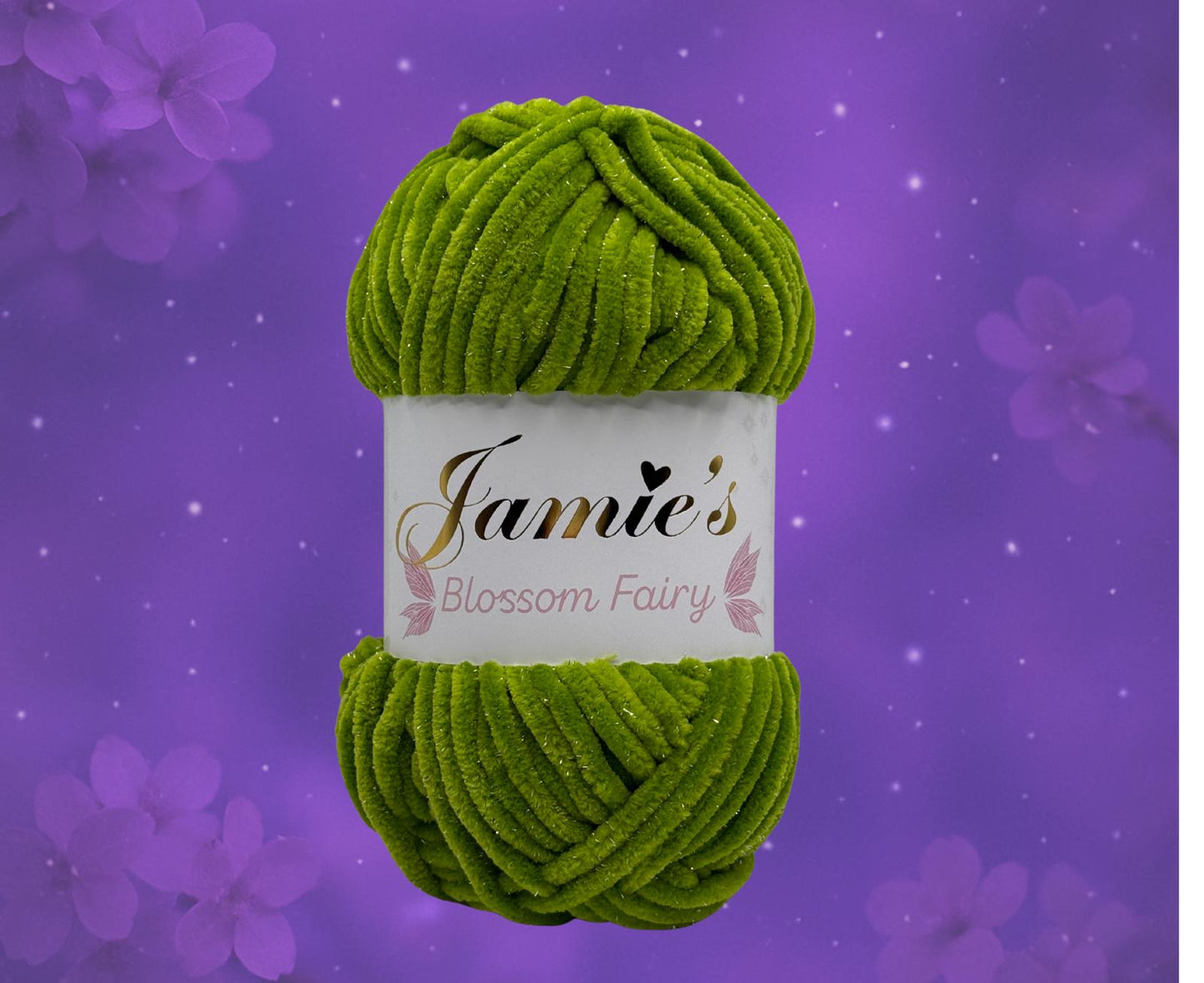 Jamie‘s Blossom Fairy - Glitzer Chenille Wolle