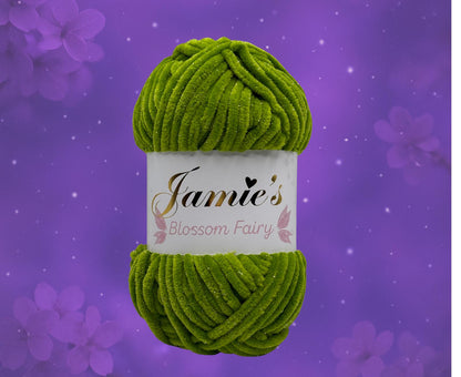 Jamie‘s Blossom Fairy - Glitzer Chenille Wolle