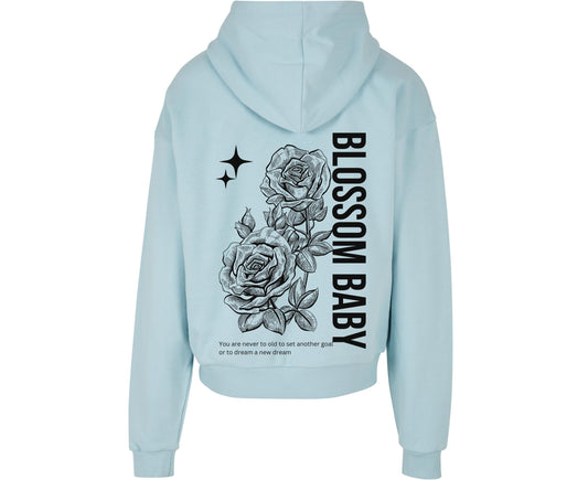 Jamies Blossom Baby Hoodie Türkis