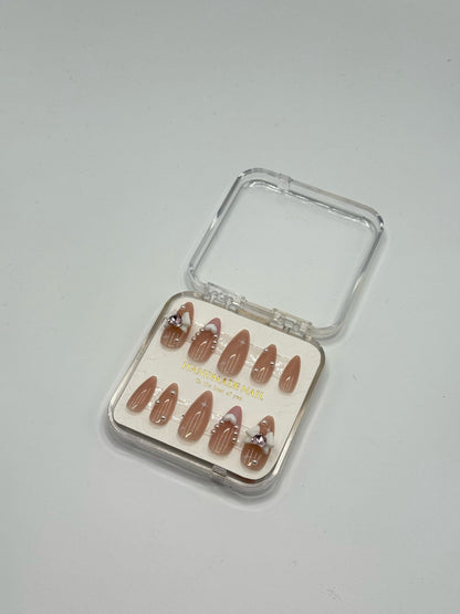 Sky press on Nails