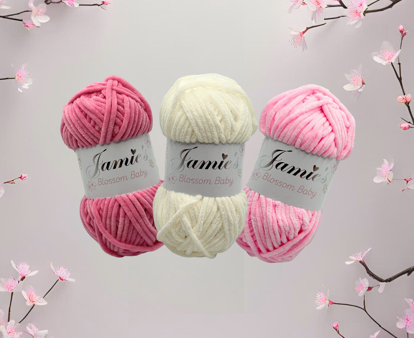 Jamie‘s Blossom Baby - Chenille Wolle