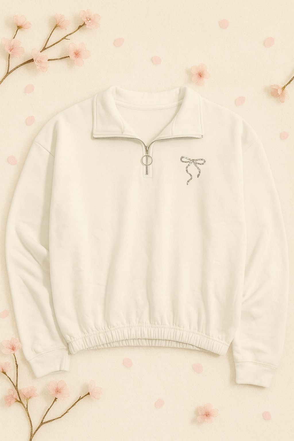 Crystal Bow white