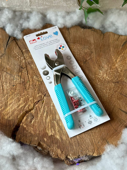 Blaue Sicherheitsaugen Zange