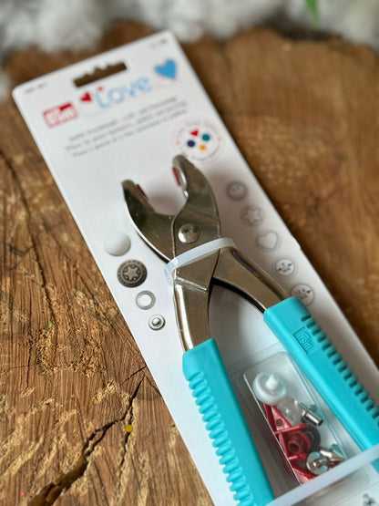 Blaue Sicherheitsaugen Zange