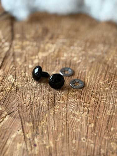 12mm Sicherheitsaugen mit Metallplatte EN71. Zertifiziert
