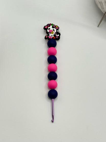 Blumen Kuh Set mit 3,0mm Nadel